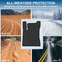 Floor Mats for Mercedes Benz GLA 250 (2021-2026) & CLA 250 (2020-2026), Custom Fit Mercedes 2020-2023 Benz A/B Class Floor Liners All Weather Rubber Protection Mats Heavy Duty Odorless