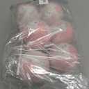 6 Pcs Pastel Christmas Candy Ornaments Glittery Lollipop Christmas Tree Decorations Hanging Candy Cane Sticks for Xmas Tree Vase Filler Holiday Party Decor