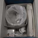 Automatic Self Stirring Coffee Mug with Temperature Control,Type-C Magnetic Mixing Cup,3 Heat Levels,8-Hour Shut-Off,USB Rechargeable Stainless Steel Smart Mug for Tea Milk Protein Shakes White 11oz