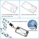 3 x Phone Lanyard Crossbody Phone Strap, Tropical Cell Phone Lanyard for Around The Neck Shoulder Wristlet Strap (Dolphins)