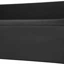 Architectural Mailboxes Harmonist Wall-Mounted Mailbox for Outside, Rust-Resistant Galvanized Steel Metal Medium Mail Box, Textured Black Modern Wall Mailbox