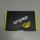 Onpep Auburn Bob Wigs with Bangs for Women Short Straight Shoulder Length Heat Resistant Synthetic Wig Light Golden Brown Natural Looking for Daily Cosplay Party