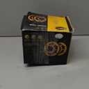 HELLA H31000001 Sharptone 12V High Tone / Low Tone Twin Horn Kit with Yellow Protective Grill, Includes Relay, 2 Horns