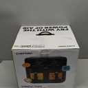 CHEFMAN 6 Quart Dual Basket Air Fryer Oven with Easy View Windows, Sync Finish, Hi-Fry, Auto Shutoff, 2 Independent 3Qt Nonstick Dishwasher Safe Frying Baskets, Digital Double Air Fryer - Black