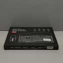 Wireless Keyboard and Mouse Combo, 2.4G Full Size Wave Keys Ergonomic Keyboard with Wrist Rest and 3-Level DPI Adjustable Wireless Ergonomic Mouse for Windows, Mac OS Desktop/Laptop/PC(Black)