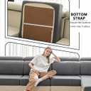 Sofa Cover Washable Sectional Couch Covers Sofa Slipcovers for 3 Cushion Couch Pet Friendly L Shaped Couch Protector for Dogs