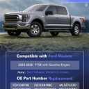 Upgraded F150 Engine Splash Shield Under Car Engine Shield Cover Compatible with 2015-2024 F150 with Gasoline Engine (Not Fit Raptor Model & Not Fit 3.0L Diesel) FO1228198 ML3Z7222D