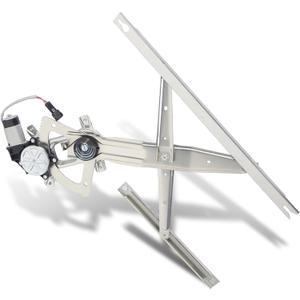 SCITOO Power Window Regulator With Motor For Ford For F-250 Super Duty | Fit 1999-2012 For Ford For F-250 Super Duty Front Right Passenger Side|2 Pins Motor|Replaces OE# 748-213|F81Z2523200BA