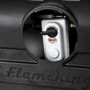 Flame King Dual 30LB LP Propane Tank Light Plastic Heavy Duty Cover for RV, Travel Trailer, Camper And Recreational Vehicle - Black
