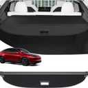 Powerty Cargo Cover for Tesla Model Y Juniper 2025 2026(Just for 5-Seaters), Trunk Cover Retractable Trunk Shielding Shade Privacy Luggage Screen for Model Y Juniper Accessories
