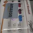 Homemate Electric Heated Blanket Twin Size - 62"x84" Heating Blanket Twin Size 1/2/4/6/8 Hours Auto-Off 10 Heat Level Over-Heat Protection Flannel Sherpa ETL Certification (01 - Light Grey)