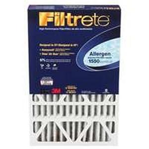 Filtrete NDP02-4IN-4 16×25×5 in. Pleated Air Filter, Ultra Allergen Reduction, Purple, MPR 1550, 3 Months - Quantity 4 (2 pcs)