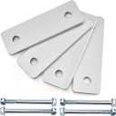 Rear Lift Kit for Club Car, 4 pcs 1" Extended Shackles and 4 pcs Bolts Fit for Club Car Precedent Gas Electric Golf Carts 2004 - UP