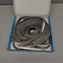 40FT Weather Stripping Door Seal Window Seal - Brush Window Insulation Door Weather Stripping Anti-Draft for Door Insulation Soundproofing (0.35" X 0.35", Gray)