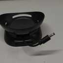 PlusAcc Stand for Dot 5th/4th Generation with USB-C and USB-A Charging Ports, Table Holder Base for Charge Cellphones and Earbuds, Non-Slip Base (Black)