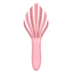 Wet Brush Go Green Curl Detangler Hair Brush, Pale Pink, Ultra-Soft IntelliFlex Detangling Bristles Glide Through Tangles with Ease, Great For Curls, No Split Ends & Pain-Free for Wet or Dry Hair (1 Count (Pack of 1))