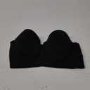 Strapless Bras for Women Longline 34DDD Black