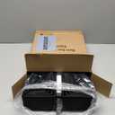 Over the Door Organizer, 8-Tier Pantry Organizer with Fully Enclosed Mesh Baskets, Heavy-Duty Metal Hanging Spice Rack for Kitchen Bathroom Laundry Room, 2-in-1 Wall Mount or Door Mount, Black