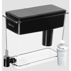 Brita UltraMax Large Water Dispenser With Standard Filter, BPAFree, Reduces Copper, Cadmium and Mercury Impurities, Lasts 2 Months or 40 Gallons, Includes 1 Filter, Kitchen Accessories, Large 27Cup