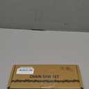 5 Pack 14 Inch Chainsaw Chain 52 Drive Links .050" Gauge, 3/8" Pitch Replacement Chains Compatible with Husqvarna, Echo, Poulan, Craftsman