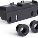 WD28X27241 Dishwasher Rack Carrier and Roller Kit Compatible GE Dishwasher Lower Rack Wheels Assembly, Fits L and R Side. Exact Fit Replaces WD12X28078 WD12X10438 WD12X10439 WD12X10446 1PCS