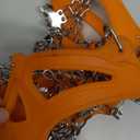 WIN.MAX Crampons for Shoes, Traction Cleats Ice Snow Grips with 19 Stainless Steel Spikes, Shoe Talons Anti - Slip Boots Spikes for Walking, Jogging, Climbing and Hiking (X-Large)