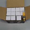 T6 LED Bulb Dimmable Light Bulbs E12 T25 Clear Glass Tubular Edison Candle Bulb for Ceiling Fan,Pendant,Wall Sconces,Chandeliers,6W,4000K,Pack of 12