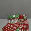 JOYIN 3 Pack 18 Christmas Stockings, Large Size Rustic Cable Knit Xmas Stocking in Red & Green, for Family Holiday Season Decorations