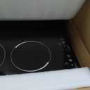 3000W 110V Cooktop Portable 4 Burners Electric Built-in Cooktop Sensor Touch Control Countertop Electric Hot Plate with Kid Safety Lock and 2H Timer, 9 Heating Level, no plug, 60*54cm/23.62*21.26in