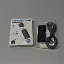 Bluetooth V5.2 Transmitter for TV, Dual Pair Wireless Audio Transmitter Compatible with Airpods Earbuds Speaker, 3.5mm Bluetooth Adapter for Flight, TV, PC, Gym Equipment, and Gaming Consoles