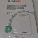 Stainless Steel Cutting Board Double Sided Steel Food Grade PP, Large Chopping Board for Meat and Kitchen, Non-Slip 16  11 (Silver)