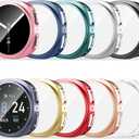 10 Pack Screen Protector Case for Samsung Galaxy Watch 8 44mm, Shockproof Soft TPU Cover, All-Around Scratch Resistant Protective Case Compatible with Galaxy Watch 8 44mm