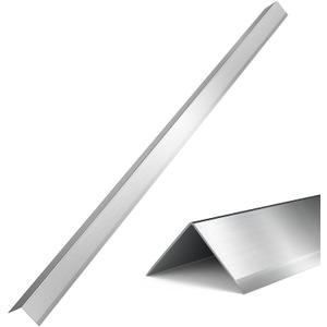 10 Pack Stainless Steel Wall Corner Guard Metal Wall Corner Guard Wall Protection 304 Stainless Corner Guard 2 x 2 x 48 inch with 90-Degree Angle