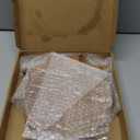 Bokon 12" Wreath Christmas Charcuterie Board Wooden Cutting Board Xmas Serving Platter Tray Cookie Plate for Cheese Bread Dessert Fruit, Gift for Christmas Party Holiday Decoration(Acacia Wood)