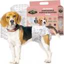 Dr Pol Dog Diapers for Female Dogs | Disposable Pet Diapers with Wetness Indicators | Adjustable Fit | Leak Protection & Super Absorbent | Perfect for Heat Cycles & Training Accidents | Pack of 50