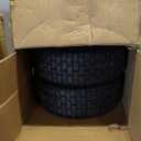 GICOOL 16x6.50-8 Riding Lawn Mower Rubber Tire and Wheel, 2 Pcs Replacement 16x6.5-8nhs Garden Tractor Lawnmower Tyre, Bearing Bore 3/4" & 5/8", 3"-4.5" Centered Hub