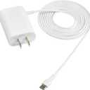 6ft Power Adapter Compatible with Google Mesh Home WiFi System Power Cable - USB Type C (1 Pack)