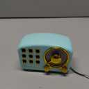 Retro Bluetooth Speaker, Vintage Radio-Greadio FM Radio with Old Fashioned Classic Style, Strong Bass Enhancement, Loud Volume, Bluetooth 5.0 Wireless Connection, TF Card and MP3 Player (Blue)