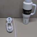 Coldest Tumbler with Handle and Straw - 100% Leak Proof Insulated Tumbler with Lid and Straw (3 Lids) - Stainless Steel Tumblers for Women & Men - Cup Holder Friendly Base, 46 oz (Morning Mist)