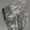 Hedume 8.8" Flip Gate Latch Lock with Padlock Hole, 3.5mm Heavy Duty Iron Adjustable Door Latch for Outdoor Gate, Wooden Fence, Sliding and Swing Open Door, Shed Door, Barn Door, Garage, Yard