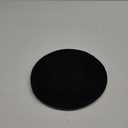Round Memory Foam Chair Cushion Circle Bar Stool Pad Detachable Chair Seat Cushion with Removable Cover and Rubber Back Anti Slip Kitchen Dining Chair Pad 11 Inches Black