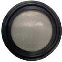 1.5" Sanitary Tri-Clamp Gaskets (Pack of 2), Bonded Type Screen (#80 Mesh/ 177 m) Gaskets, Black FKM (Viton)