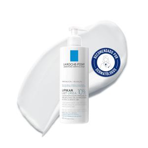 La Roche-Posay Lipikar Urea 10% Roughness Smoothing Lotion, Body Lotion For Dry Skin With 10% Urea + Shea Butter + Allantoin, Rough And Bumpy Skin Lotion, Softens & Smooths Skin With 1 Application (Exp: 02/2028)
