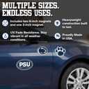 Penn State Nittany Lions Large Auto Magnets, 3 Pack Durable Magnets. Size: Two 6"" and One 3"" Magnet. (Penn State), Blue