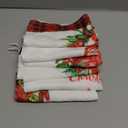 6 Pcs Christmas Kitchen Towels Cardinal Bird Christmas Hand Towels Xmas Bird pine cones Holly Branch Dish Towels Red Bird Christmas Tea Towels for Kitchen Bathroom Hotel Home Decor,16 x 24 Inches