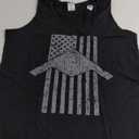 B-21 Raider Stealth Bomber Patriotic Vintage Flag , Aviation Tank Top 2XL