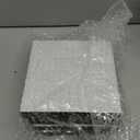 Joyfolk 4 Pcs 1" Thick Foam Padding Sheet with Adhesive Backing 6 Inch x 6 Inch Self Stick Neoprene Insulation Foam Sheet Black for Furniture Cars Speakers