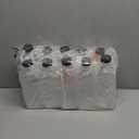 Cedilis 10 Pack 33oz Plastic Juice Bottles with Black Cap, Clear Reusable Containers with Lids, Great Disposable Bottles for Making Juice, Milk, Salad Dressing, Smoothie and Other Beverages