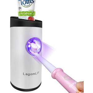 Toothpaste Dispenser - Automatic Toothpaste Dispenser - Automatic Toothpaste Dispenser Countertop - Toothpaste Dispenser for Kids and Adults - White