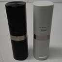 Home Hero Electric Salt and Pepper Grinder Set - Automatic Salt and Pepper Grinder Set Rechargeable. Electronic Salt and Pepper Shakers with LED Light, Electric Pepper Grinder & Salt Grinder, Set of 2 (White & Black)